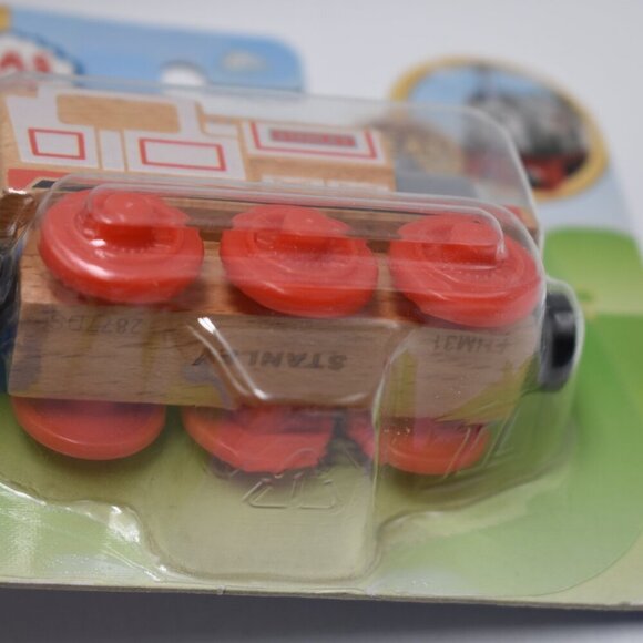 STANLEY Exposed Wood Thomas & Friends Wooden Railway Engine Trains Fisher Price - Picture 8 of 11